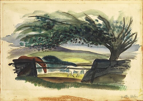 White Horse, 1940, Walter Miles