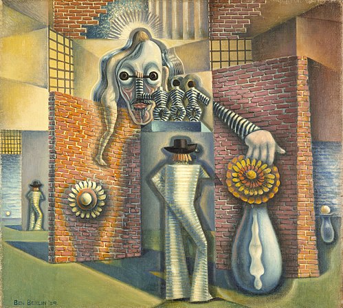 Untitled (Surreal Abstraction), 1939, Benjamin F. Berlin