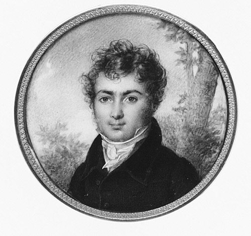 Portrait d'homme, 1810, J. Lecourt