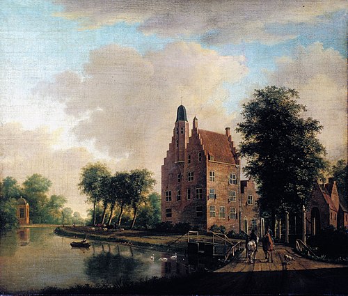 Huis Oudaen, Near Breukelen, 1780, Christian Zepp