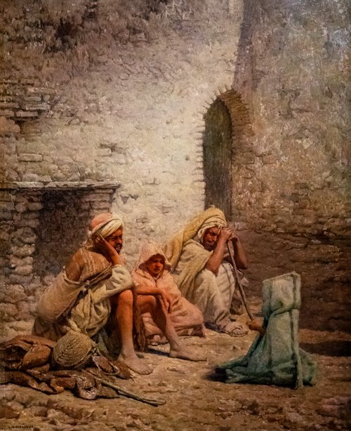 Le repos, 1910, Louis-Auguste Girardot