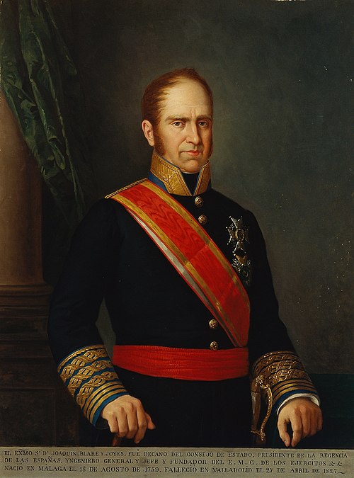 El general Joaquín Blake y Joyes (copia), 1880, Manuel Ojeda y Siles