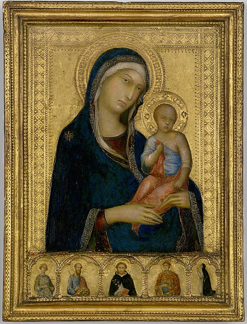 Virgin and Child, 1325, Simone Memmi de Sienne