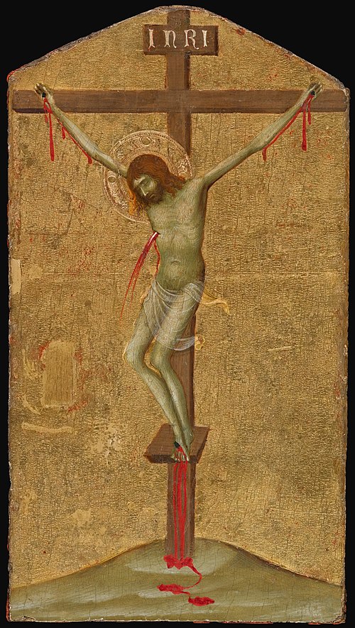 Christ on the Cross, 1340, Simone Memmi de Sienne