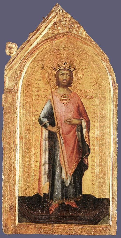 Hl. Ladislaus, König von Ungarrn, 1326, Simone Memmi de Sienne