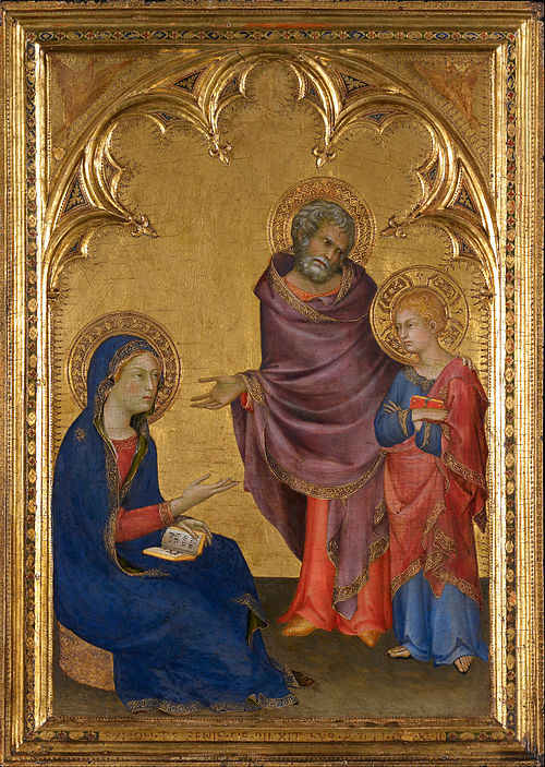 Le Christ retrouvé au Temple, 1342, Simone Memmi de Sienne