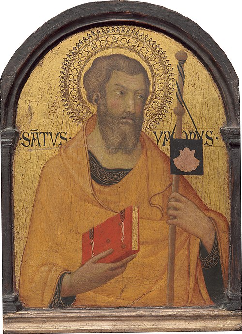Saint James Major, 1315, Simone Memmi de Sienne