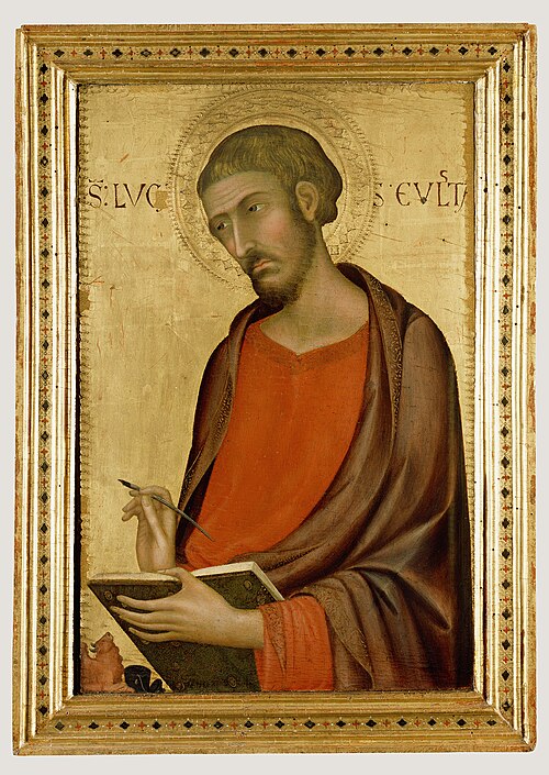 St. Luke, 1330, Simone Memmi de Sienne