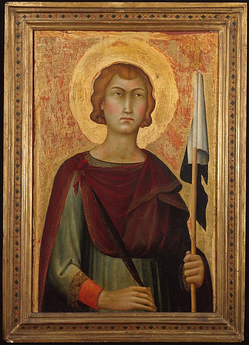 Saint Ansanus, 1326, Simone Memmi de Sienne