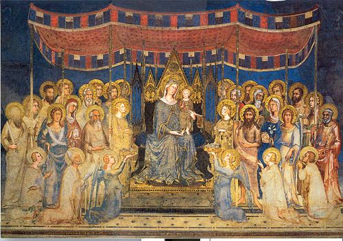 Maestà, 1315, Simone Memmi de Sienne