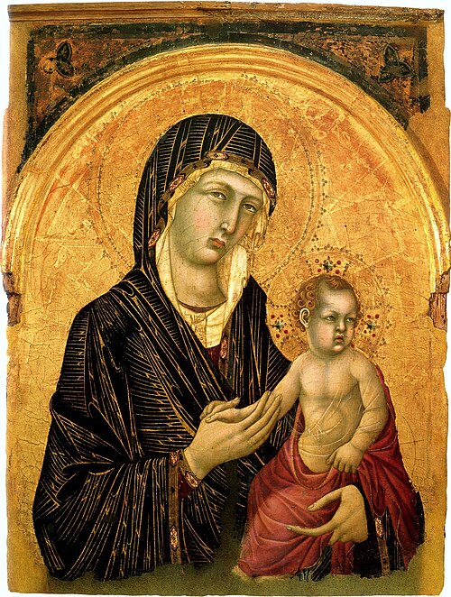 Vierge à l'Enfant n. 583, 1305, Simone Memmi de Sienne