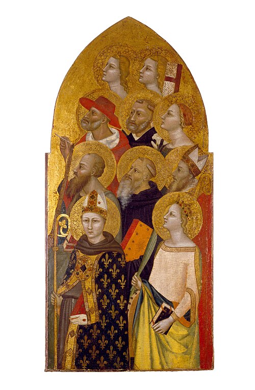 Saints and Angels, 1365, Allegretto Nuzi