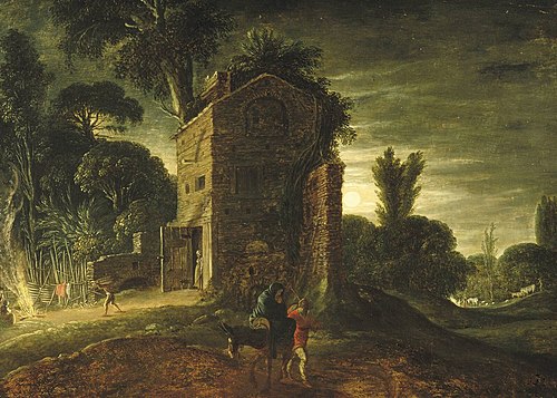 La fuite en Egypte, 1627, Jacob Symonsz. Pynas