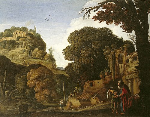 Biblical scene, 1614, Jacob Symonsz. Pynas