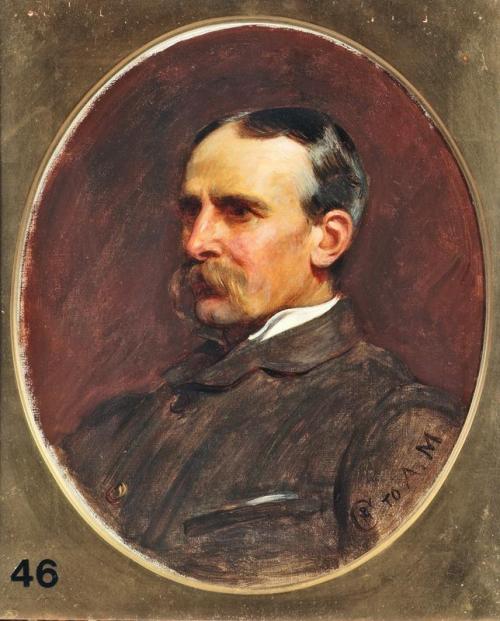 Briton Riviere, RA, 1881, Philip Hermogenes Calderon