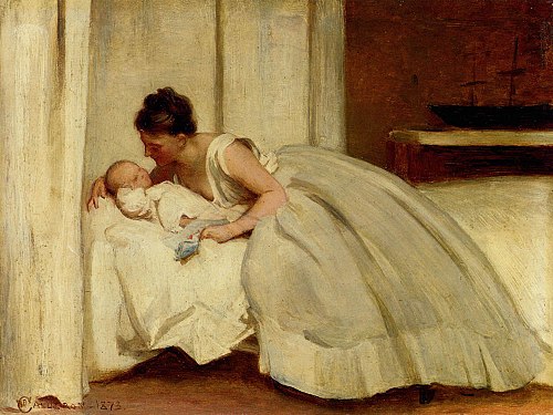 Letter from Daddy, 1873, Philip Hermogenes Calderon
