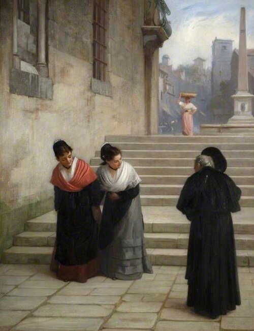 His Reverence, 1876, Philip Hermogenes Calderon