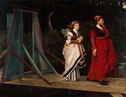 Whither?, 1867, Philip Hermogenes Calderon