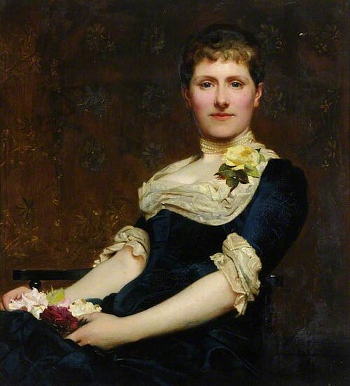 Mrs Champney (1846–1923), 1882, Philip Hermogenes Calderon