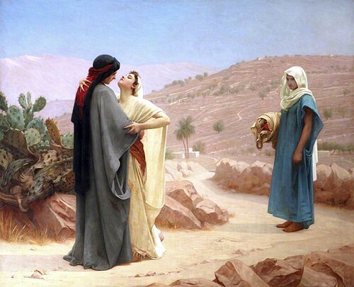 Ruth and Naomi, 1886, Philip Hermogenes Calderon