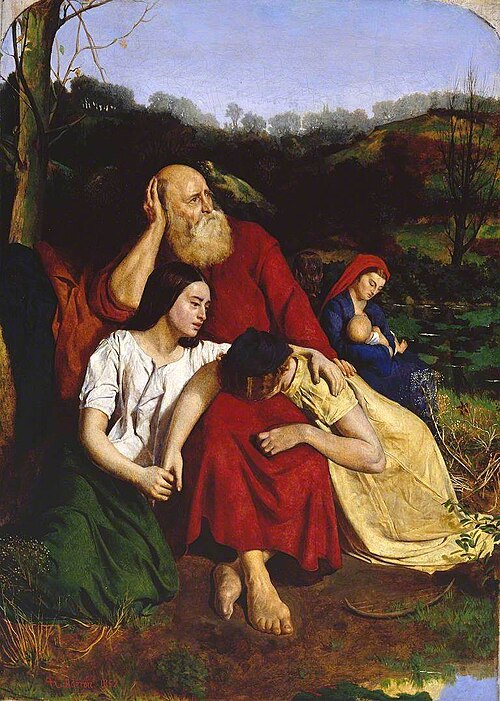 By the Waters of Babylon, 1852, Philip Hermogenes Calderon