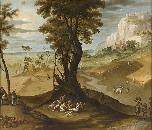 The Twelve Months of the Year (Los doce meses del año), 1650, Antonio de Espinosa