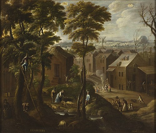 The Twelve Months of the Year (Los doce meses del año), 1650, Antonio de Espinosa