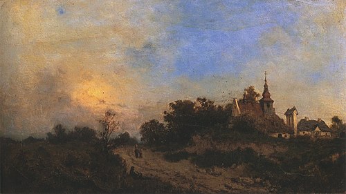 Paysage, 1878, Zygmunt Sidorowicz