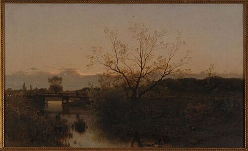 Paysage, 1880, Zygmunt Sidorowicz