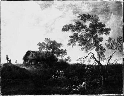 Paysage, 1725, Christian Hilfgott Brand
