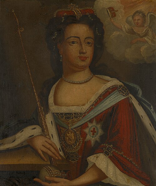 Anne, Queen of England (1665-1714), 1720, J. Cooper