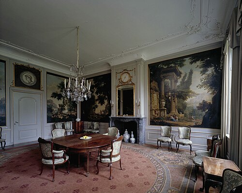 Dining room paintings Huis te Manpad, 1770, 1770, Jurriaan Andriessen