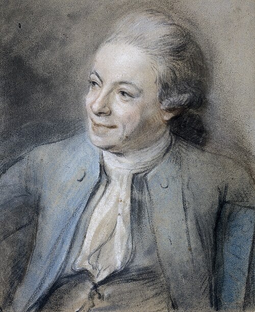 Portret van Dirk Versteegh, ten halven lijve, naar links, 1772, Jurriaan Andriessen