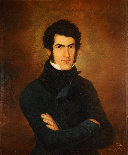 Portrait of  Don Florencio Escardó, 1840, Carlos Morel