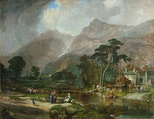 Borrowdale, 1846, Samuel Bough