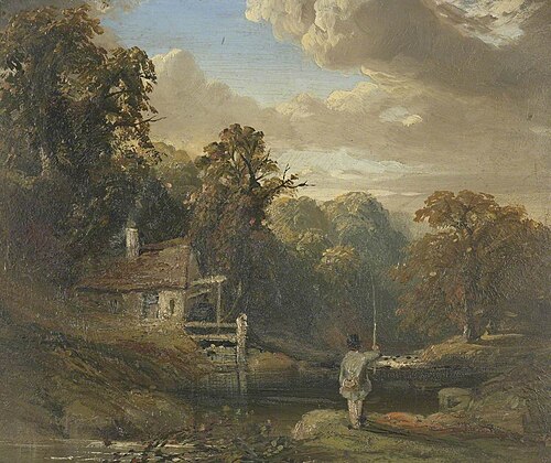 Askham Mill, 1856, Samuel Bough