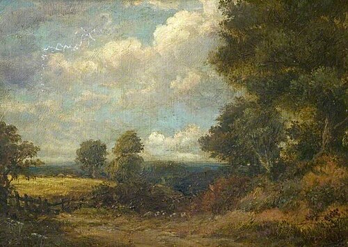 Scottish Landscape, 1860, Samuel Bough
