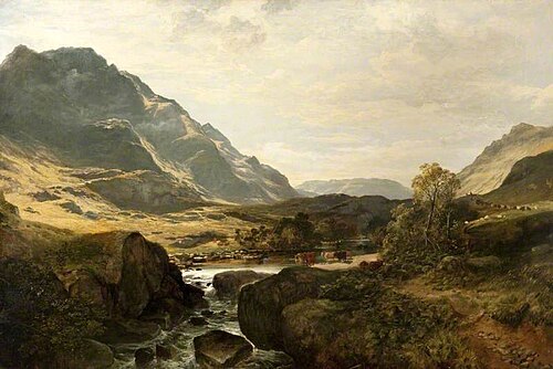 In Glen Massan, 1856, Samuel Bough