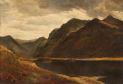 Crummock Water, Cumberland, 1875, Samuel Bough