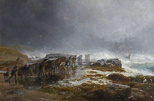 The Rocket Cart, 1876, Samuel Bough
