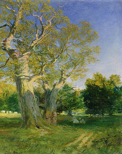 Summer Evening, Cadzow, 1877, Samuel Bough