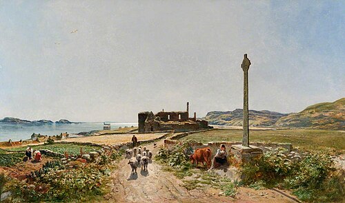 A Sunny Day in Iona, 1871, Samuel Bough