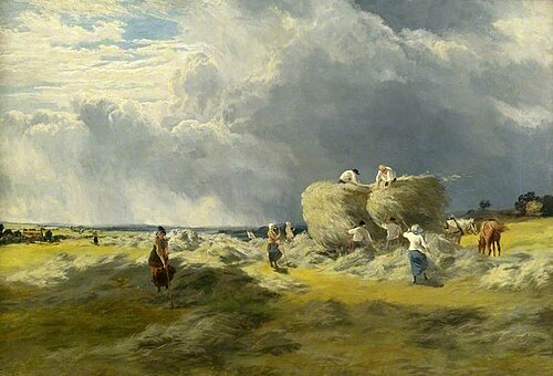 The Hayfield, Coming Storm, , Samuel Bough