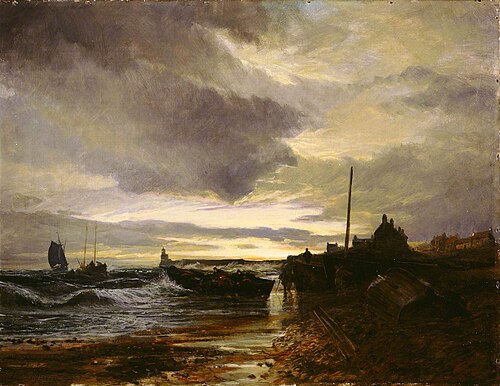 On the Fife Coast, 1869, Samuel Bough