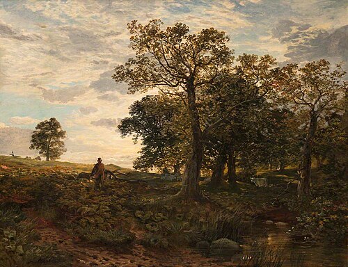 Verderer in Cadzow Forest, , Samuel Bough