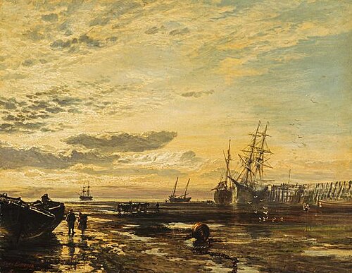 The Solway at Port Carlisle, 1859, Samuel Bough