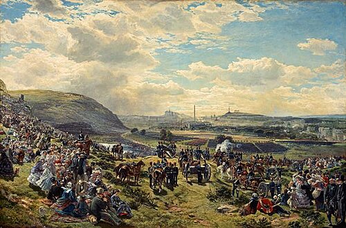 Royal Volunteer Review, 7 August 1860, 1860, Samuel Bough