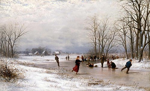Winter Landscape, 1886, Samuel S. Carr