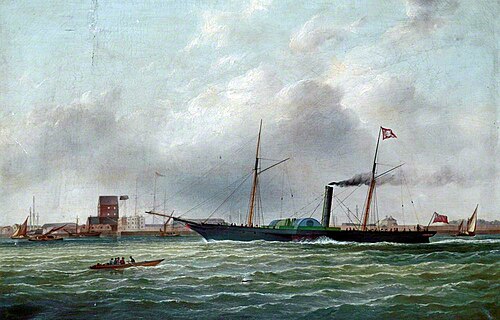 PS 'Rainbow', 1838, Samuel Walters