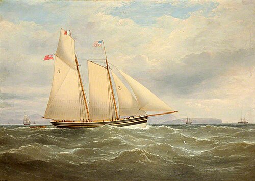 'The Duke', Pilot Schooner No. 3, 1853, Samuel Walters